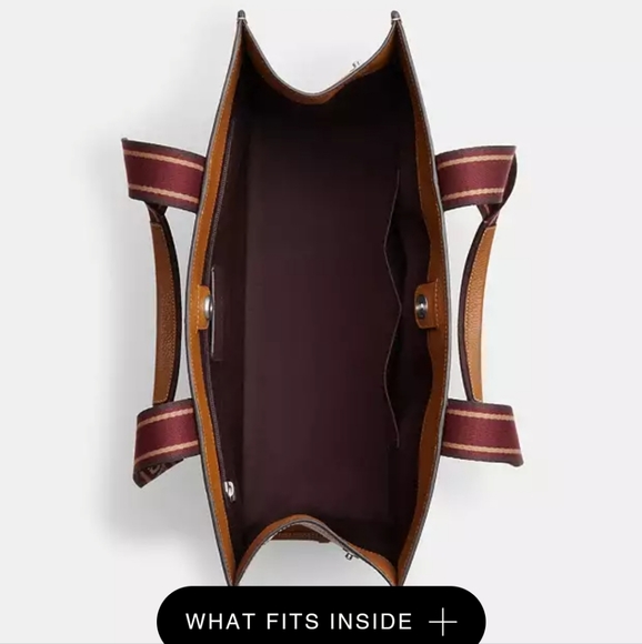 New! Best Seller! Smith Tote in Silver/Penny Multi, CM067 - Picture 2 of 9